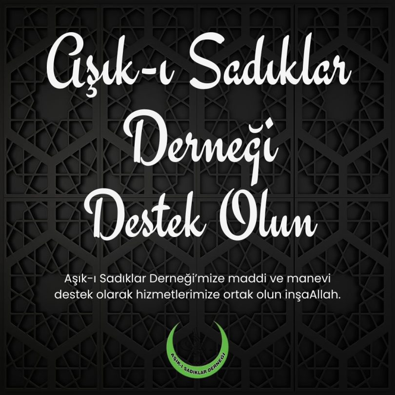 Aşıkı Sadıklar Derneği Yardım